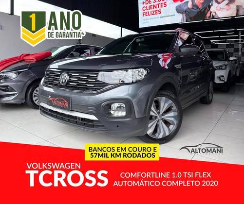 VOLKSWAGEN T-CROSS 1.0 200 TSI TOTAL FLEX COMFORTLINE AUTOMÁTICO